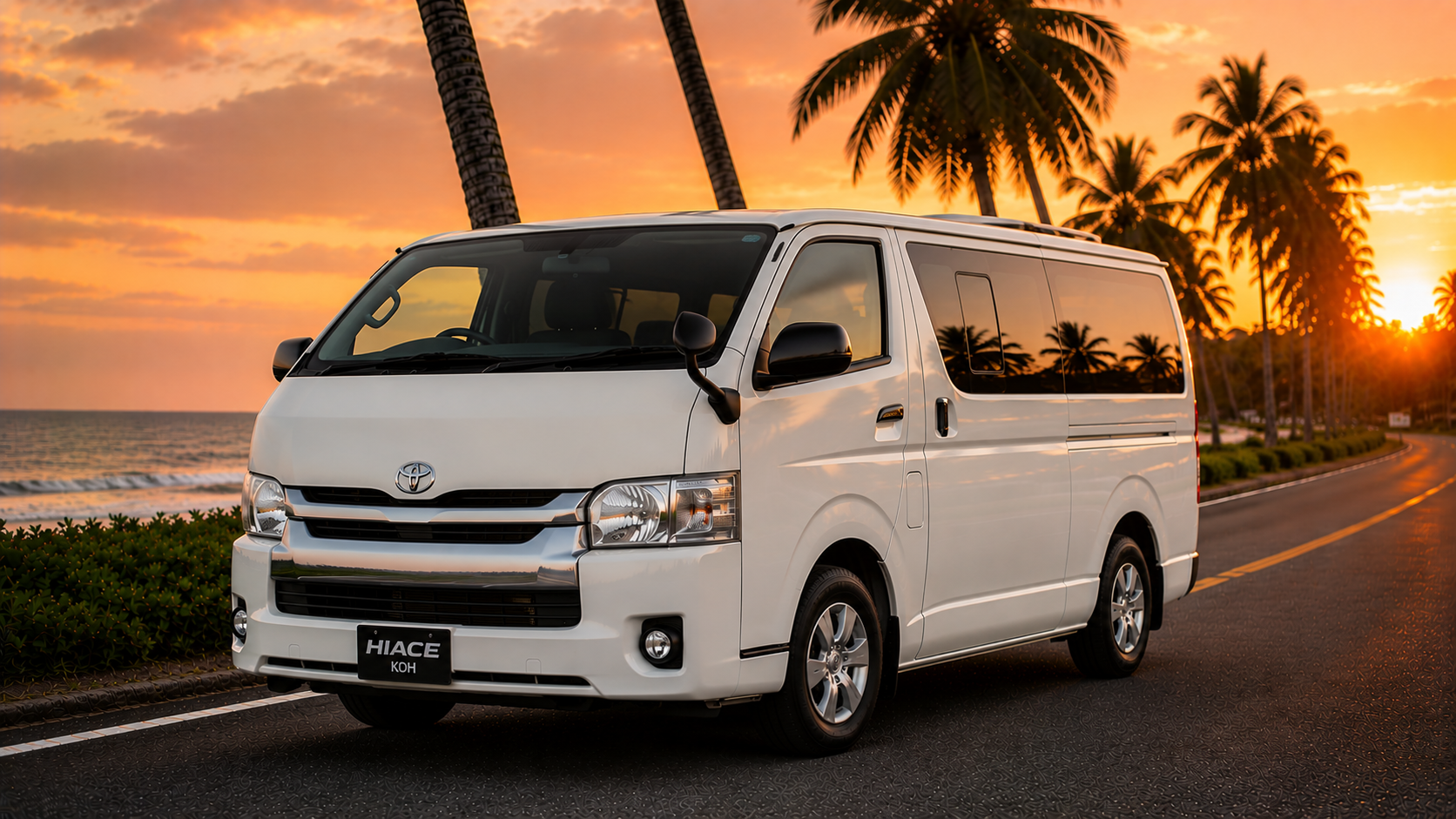 Toyota Hiace Flat Roof