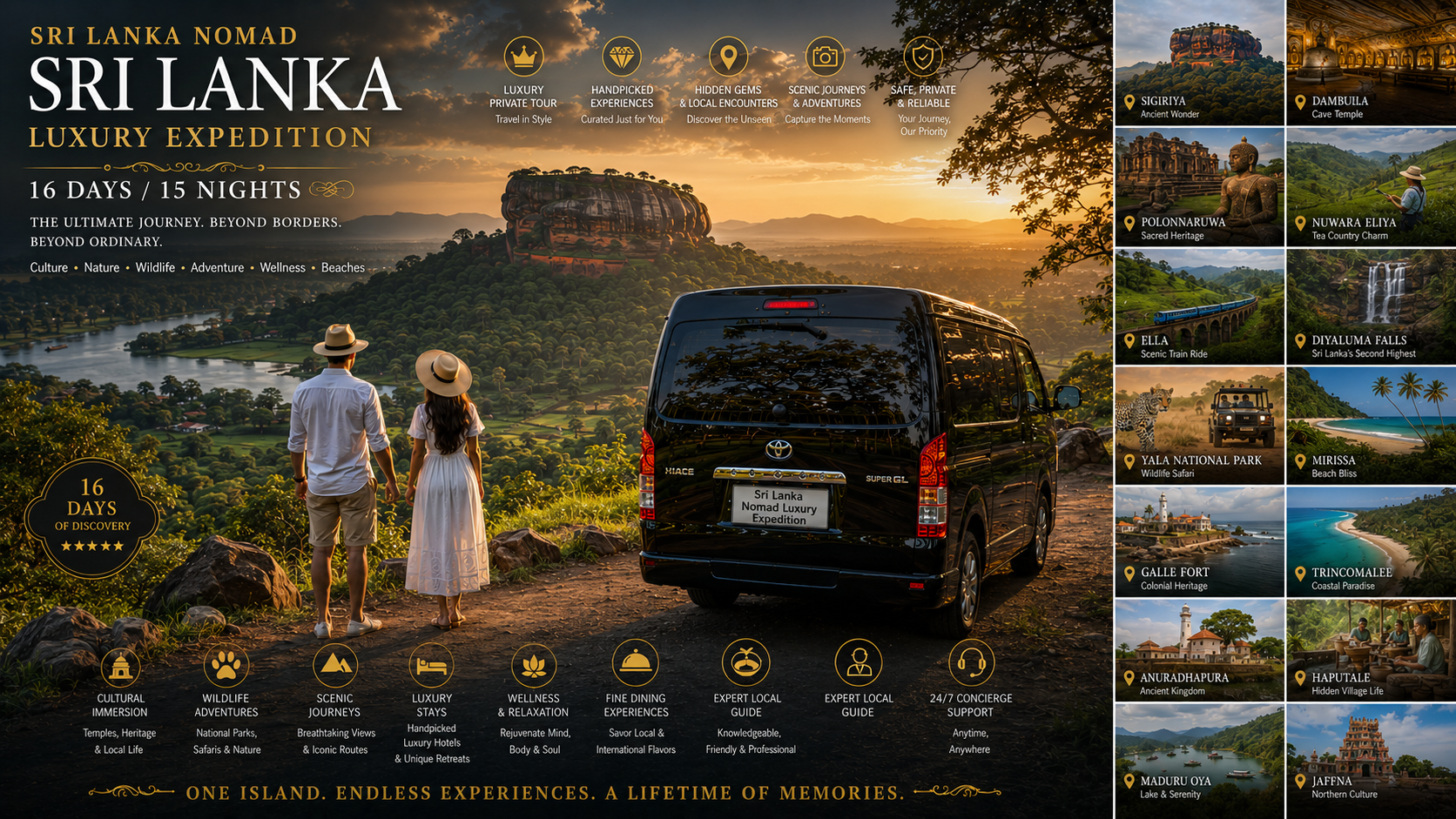 Sri Lanka Nomad Luxury Expedition