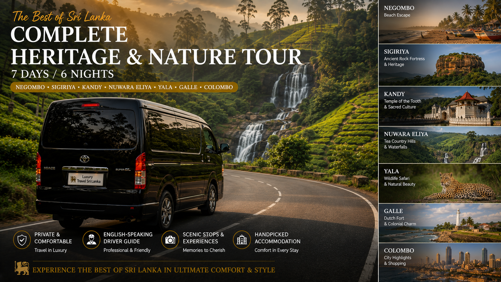 Complete Heritage & Nature Tour