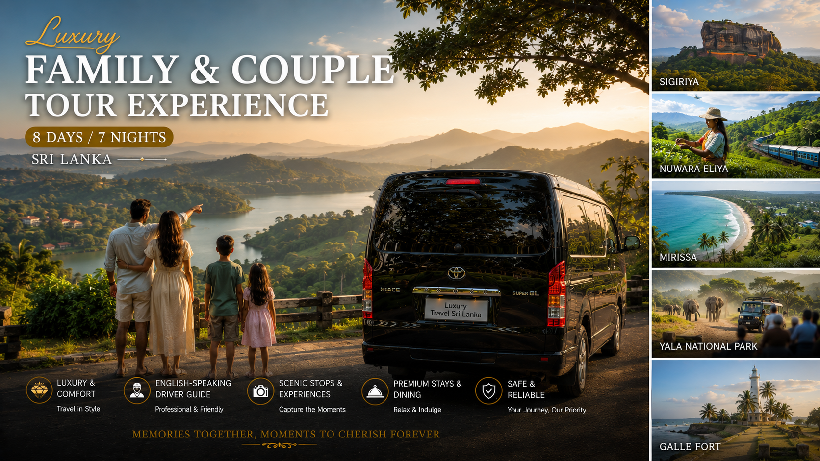 Luxury Family & Couple Tour Experience