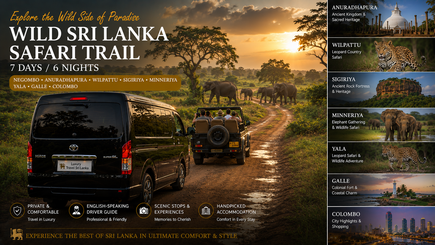 Wild Sri Lanka Safari Trail